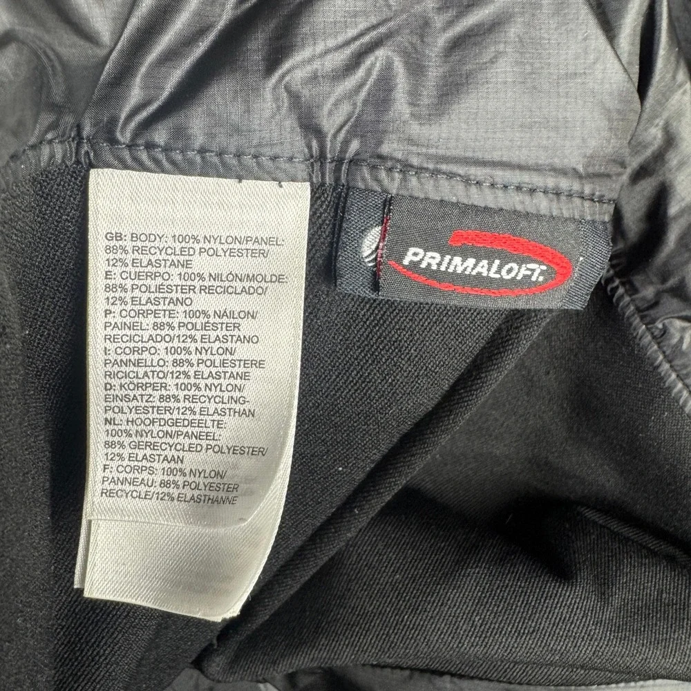 The North Face Zephyrus Optimus Hybrid Jacket Mens Large Black PrimaLoft Pertex